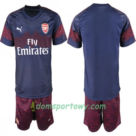 Koszulka Arsenal Dziecięcy Wyjazdowe Koszulki Piłkarskie 2018-2019 Krótki Rękaw